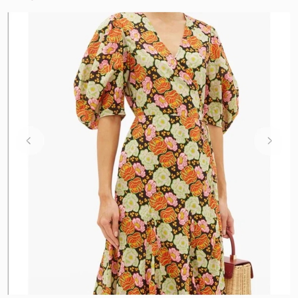 Rhode Resort Fiona Dress, Electric Petal-S - Picture 2 of 6